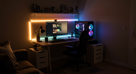 Building a 'Battlestation' in a Small Room: Space-Saving Tips & Tech