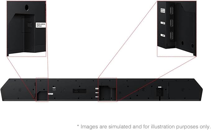 Samsung HW-Q900F Q Series Soundbar 7.1.2 Ch Subwoofer with 3 Year Amber Protection Plan (2025)