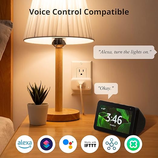 【2025 New】 SwitchBot Smart Plug Mini 15A(1 Pack), Energy Monitor, Smart Home WiFi(2.4GHz) & Bluetooth Outlet, Compatible with Alexa & Google Home, APP Remote Control & Timer Function, No Hub Required