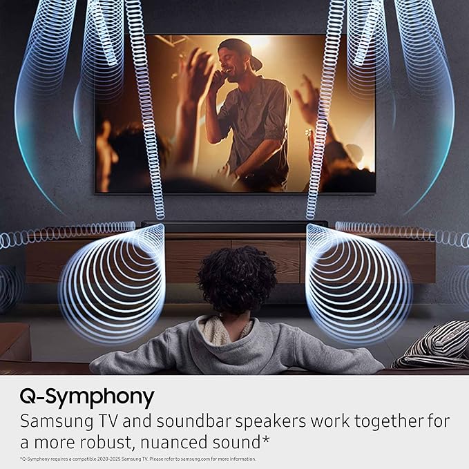 Samsung HW-Q990F Q Series Soundbar 11.1.4 Ch Subwoofer with Rear Speaker with 6 Year Amber Protection Plan (2025)