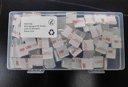 100PCS Cable Clips, Adhesive Wire Clips Strong Cord Clips Wire Holders, Cable Management Clips for Desk, Wall, Car, TV, Ethernet Cable (Black, Medium)