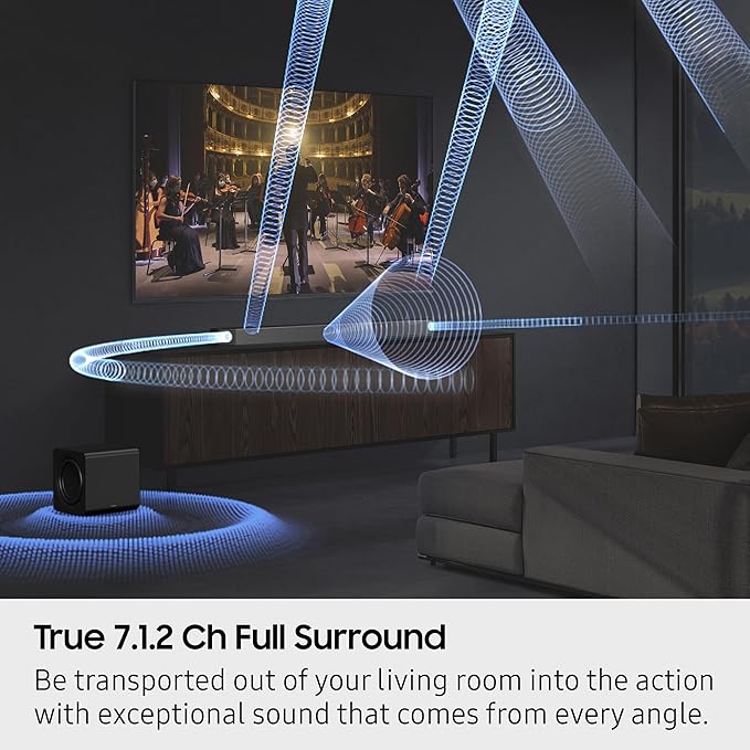 Samsung HW-Q900F Q Series Soundbar 7.1.2 Ch Subwoofer with 3 Year Amber Protection Plan (2025)